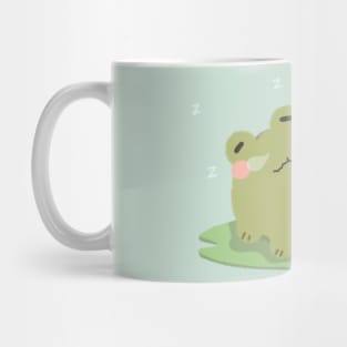 Sleepy Frog Mug